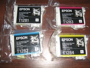 Набор Epson T128. Продам оригинальный комплект T1285,  недорого