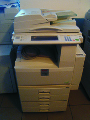 копир-принтер-сканер Ricoh Aficio 3035 прошёл 210 тысяч из Германии.